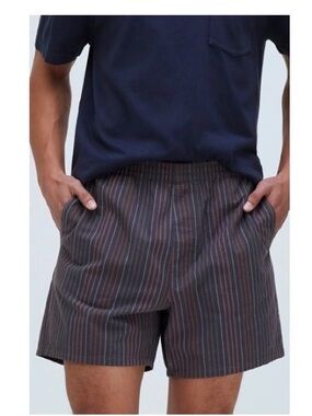 Madewell Men's Seersucker 6” Shorts